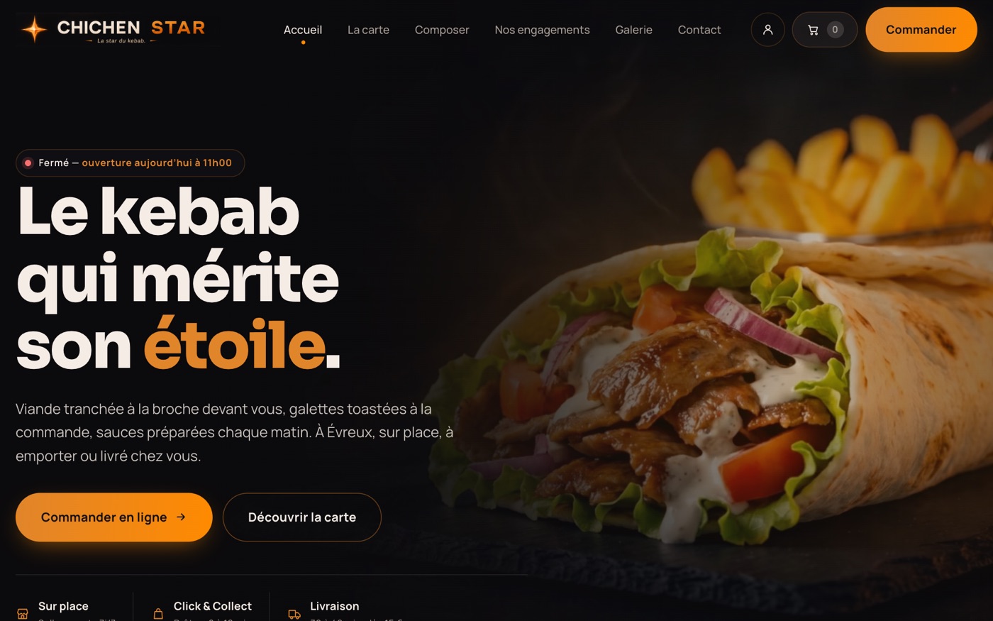Site Chichen Star livré par DAELIO