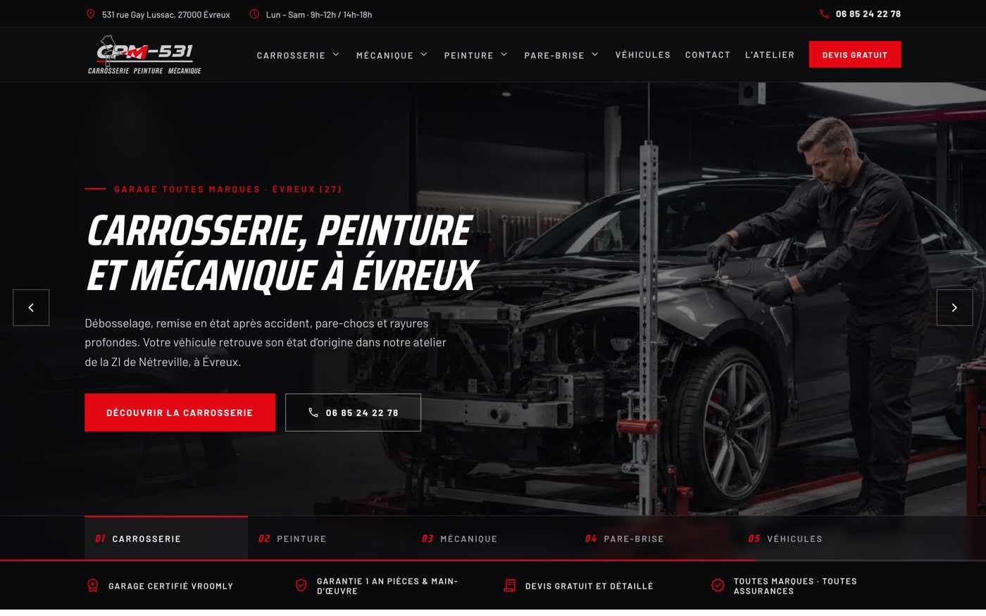 Site Garage CPM-531